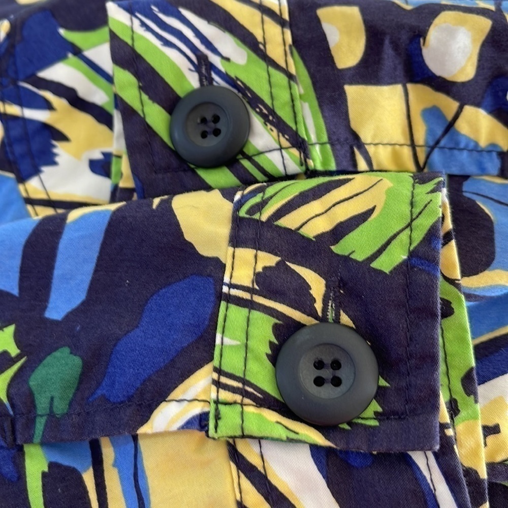Chico's Abstract Print Lined Jacket Size XL/16/Chico's 3 - Picture 7 of 8